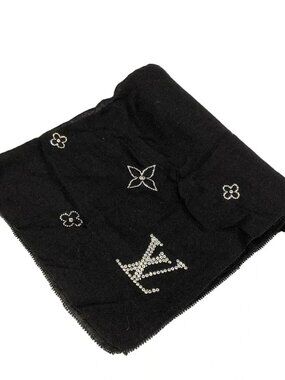 LOUIS VUITTON Etole Monte Carlo M74268 Noir - 402330 Scarf